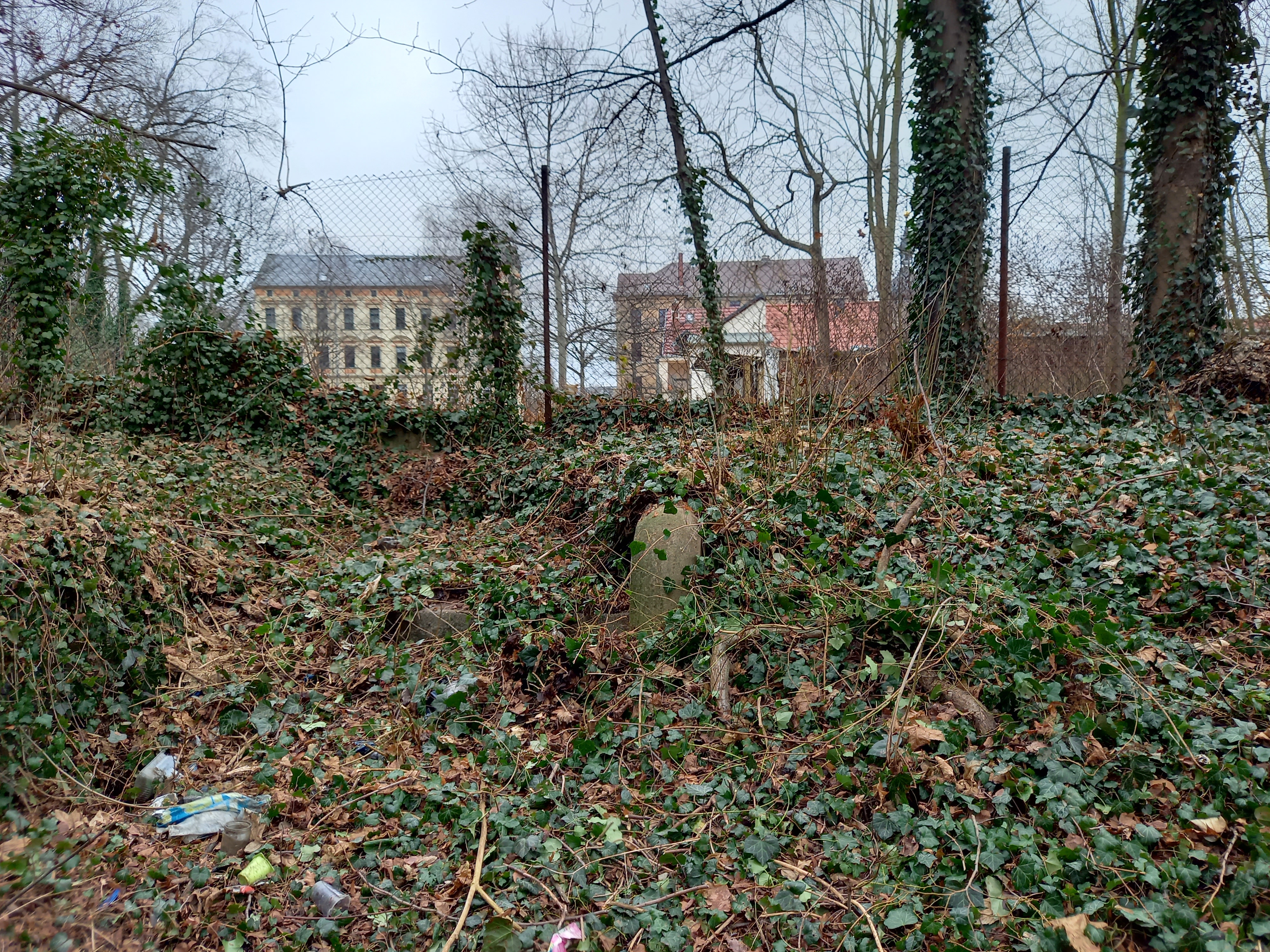 Die runde Treppe vorher (01.2022)